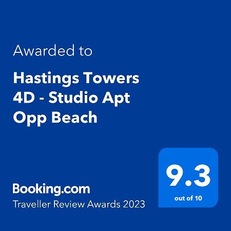 Hastings Towers 4D - Studio Apt Opp Beach 브리지타운 외부 사진